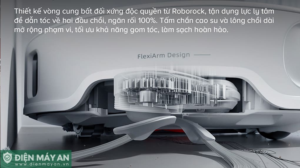 Robot hút bụi lau nhà Roborock Q Revo EdgeT - Trắng
